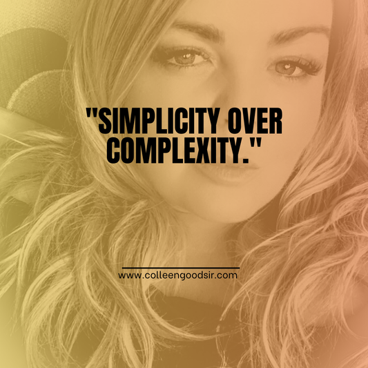 Simplicity over Complexity